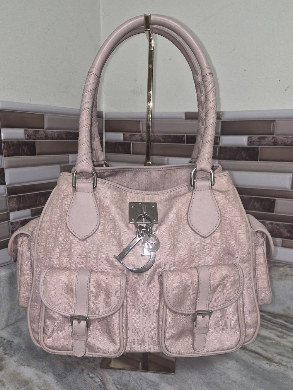 Christian Dior Pink Lovely Trotter Bag💗